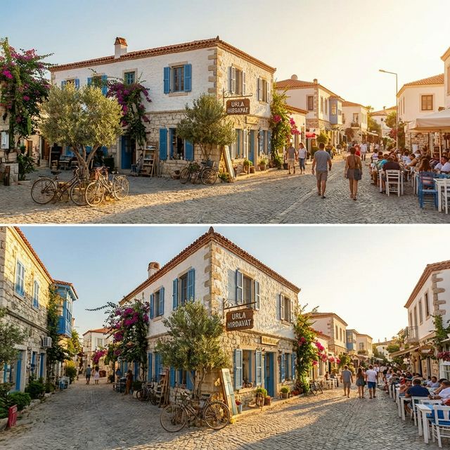 Yarımada Hırdavat Urla mağaza dış görünüm sokak cephesi